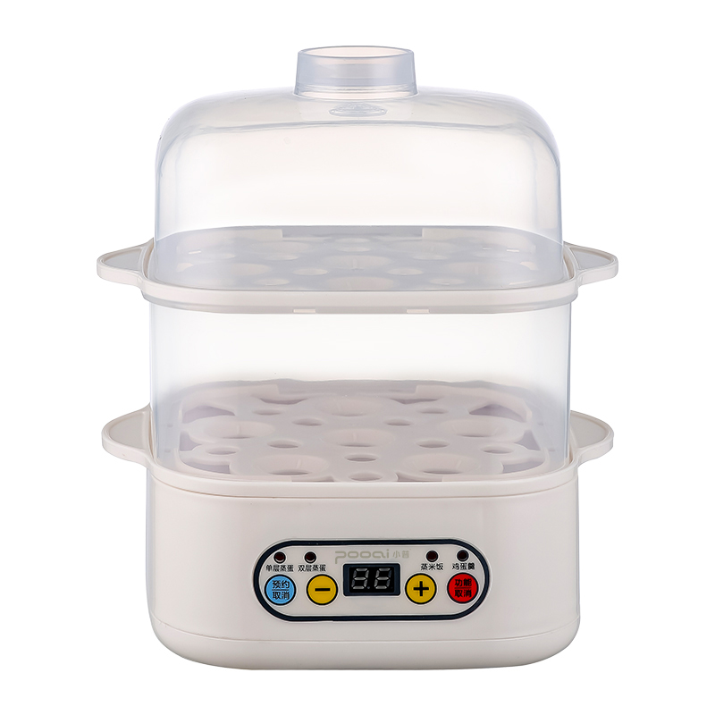 小普（POOAI）多功能早餐机XD502  双层触控款，带预约(单位：台） 象牙白